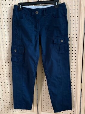 Tommy Hilfiger Navy Cargo Boyfriend Jeans